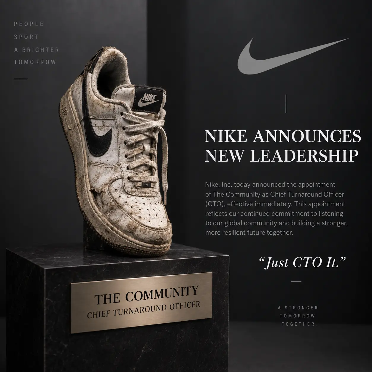 Press announcement: The Community appointed Chief Turnaround Officer